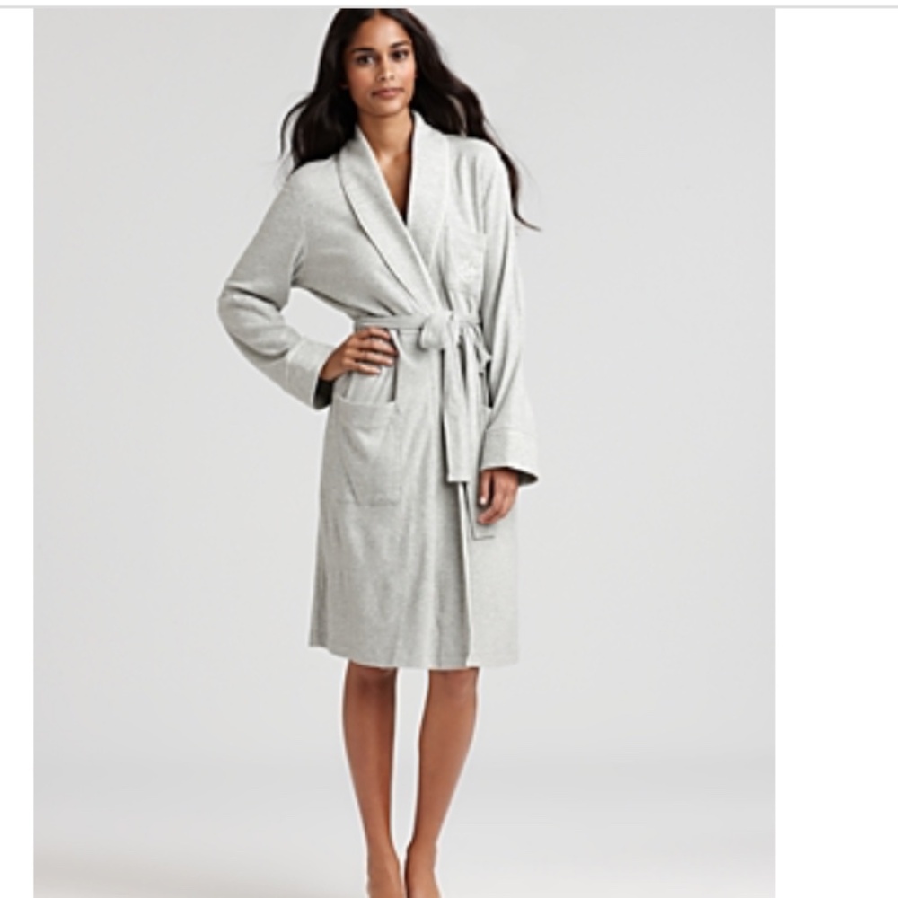 Lauren Ralph Lauren Essentials Quilted Collar and Cuff Robe - Women's Rob NWT
